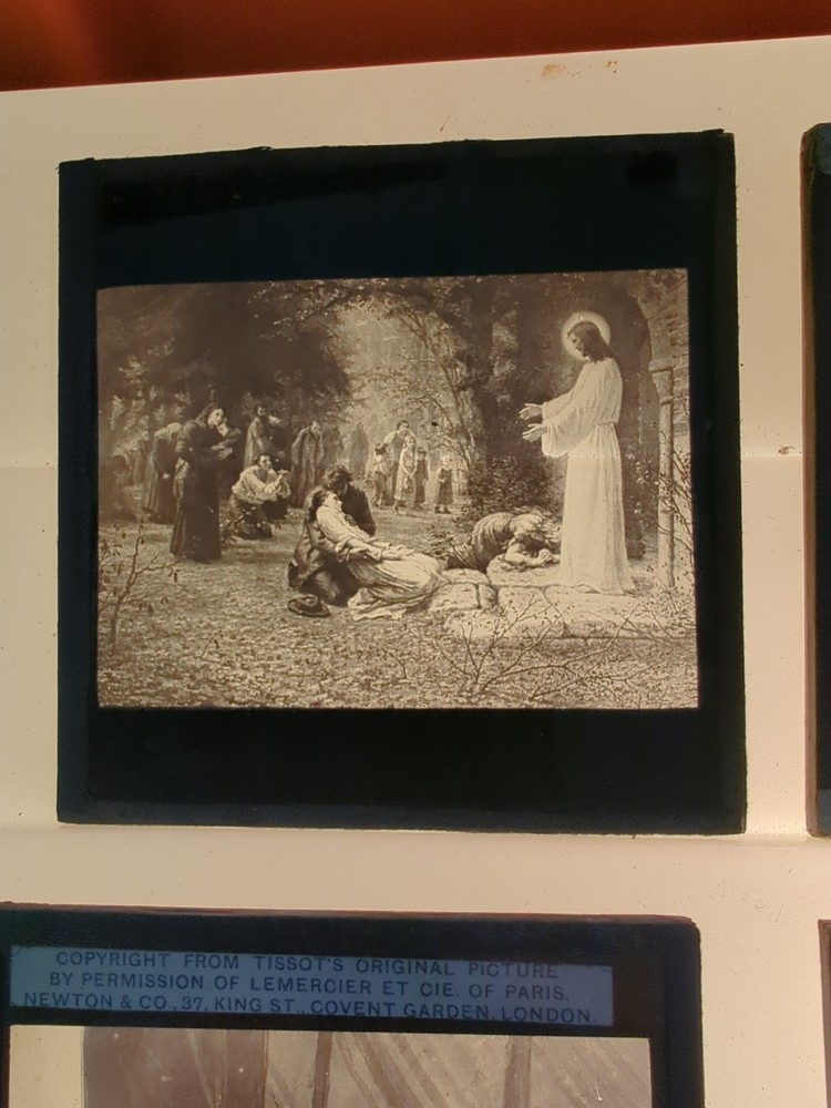 Six Lantern Slides Religious
