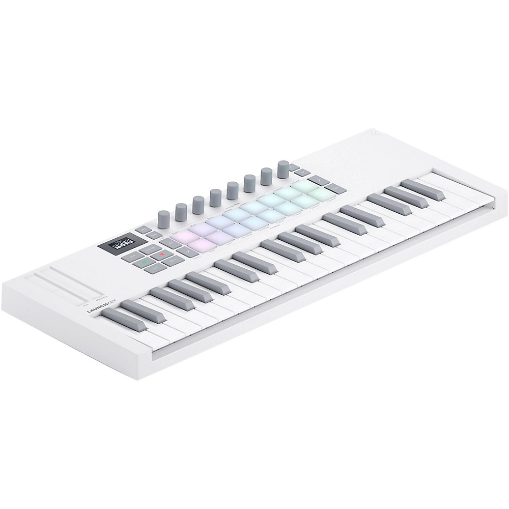 Novation Launchkey Mini 37 MK4 Keyboard Controller White
