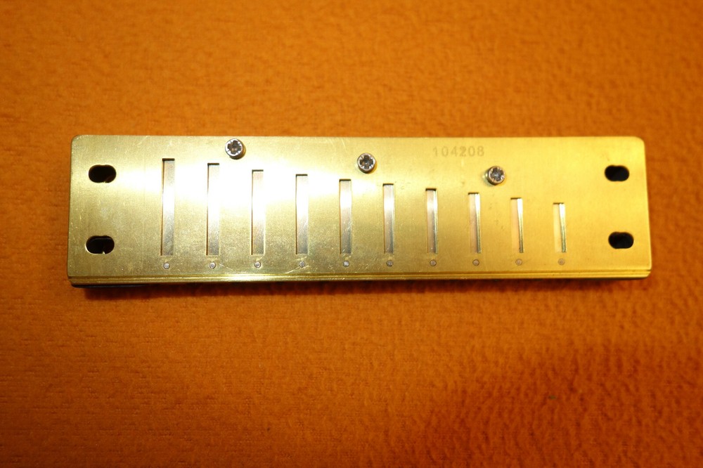 New MARINE BAND DELUXE HARMONICA Joel Andersson Basic Reedwork Performance Comb