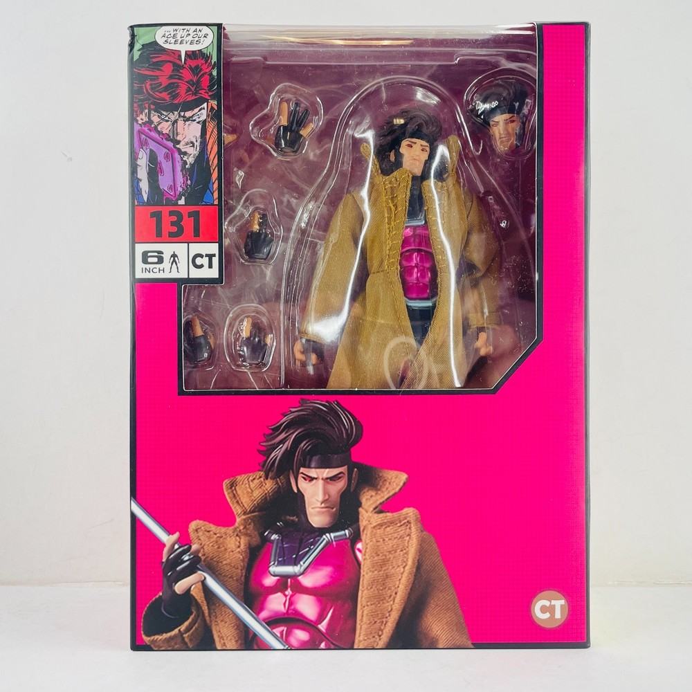 Gambit X-Men Comic Version w/Accessory 6" Action Figure CT Toys #131 New Box