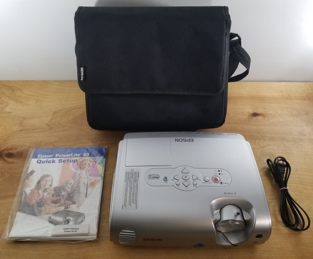 Epson PowerLite EMP-S3 LCD Desktop Projector