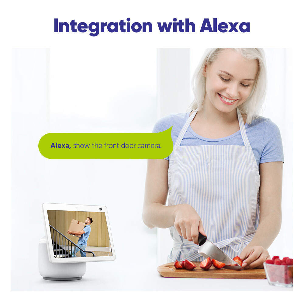 SANNCE Wireless 3MP Two Way Audio IP Security Camera System 5MP 8CH NVR WIFI AI