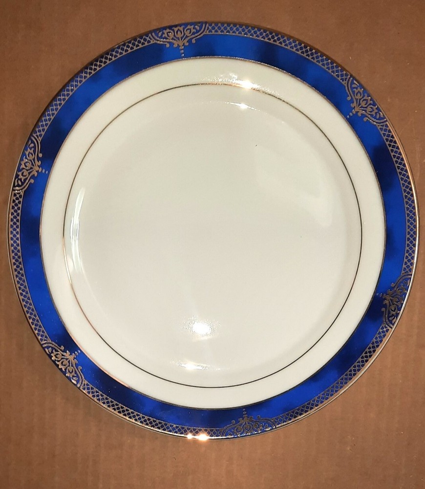 Dinnerware Pegasus Fine Porcelain Blue & Gold Assorted