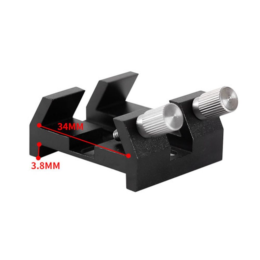 Multi-Function Metal Finder Scope Base Dovetail Slots for Telescopes Finderscope