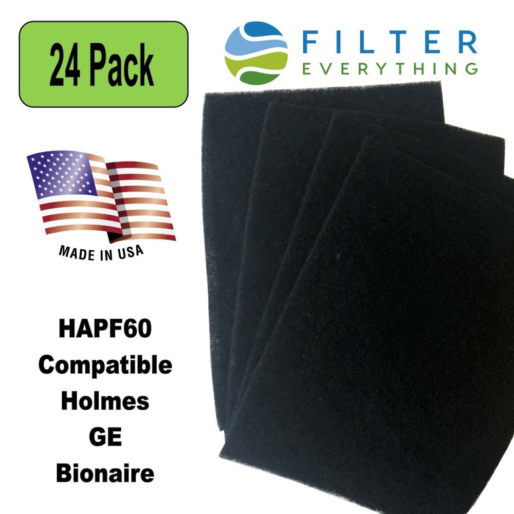 Holmes HAPF60 24-Pack  Replacement Carbon Pre Filter  6"x9.25"