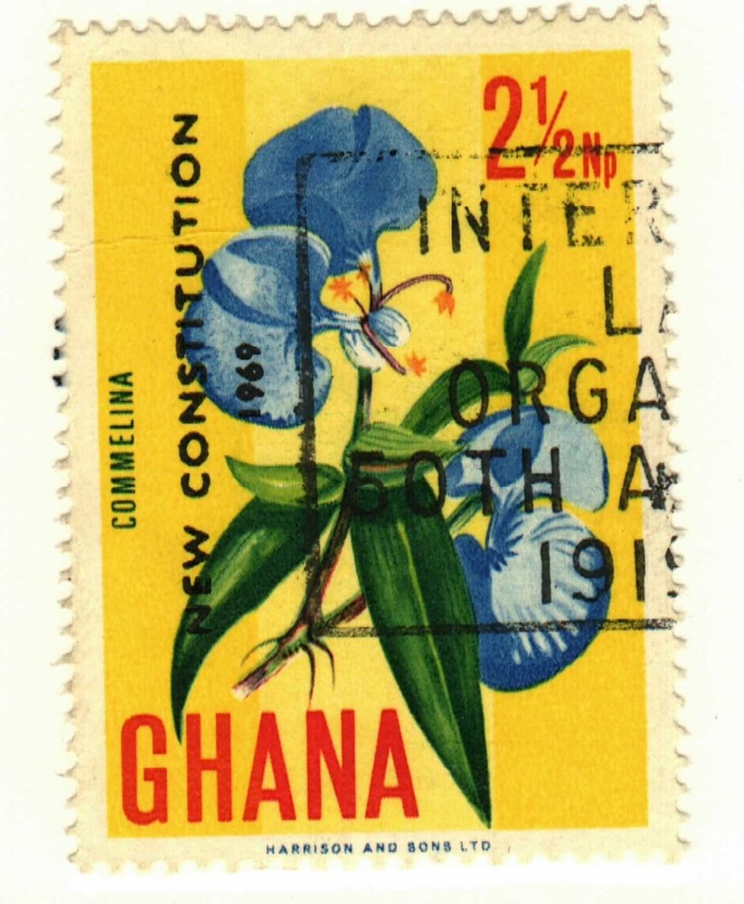 Ghana #359 used Flower