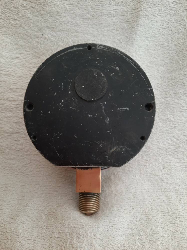 Old Chrome Plated Pressure Gauge
