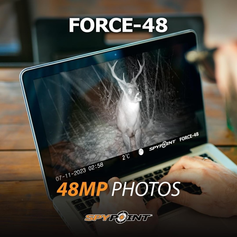 SPYPOINT Force 48MP Game Camera with LCD Screen Non Cellular