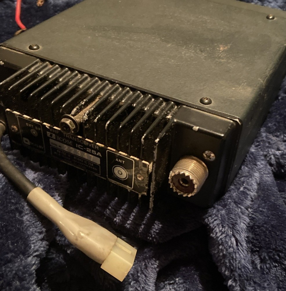 ICOM IC 25A VHF 2 METERS TRANSCEIVER TESTED