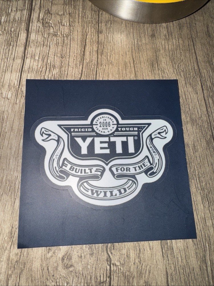 Yeti Logo Sticker