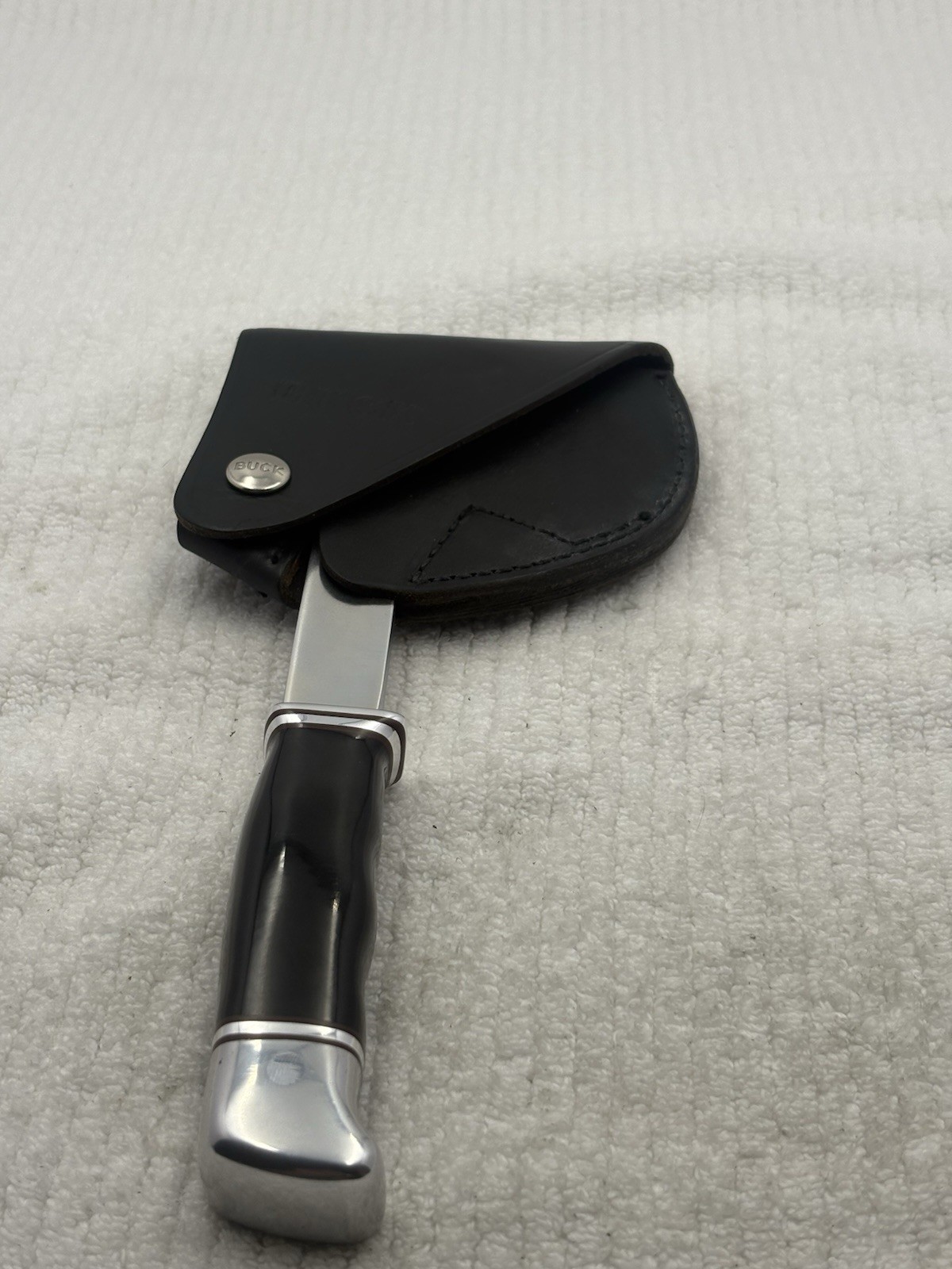 Buck USA 1961-1967 One Line Hatchet 10 1/8" Long With Sheath