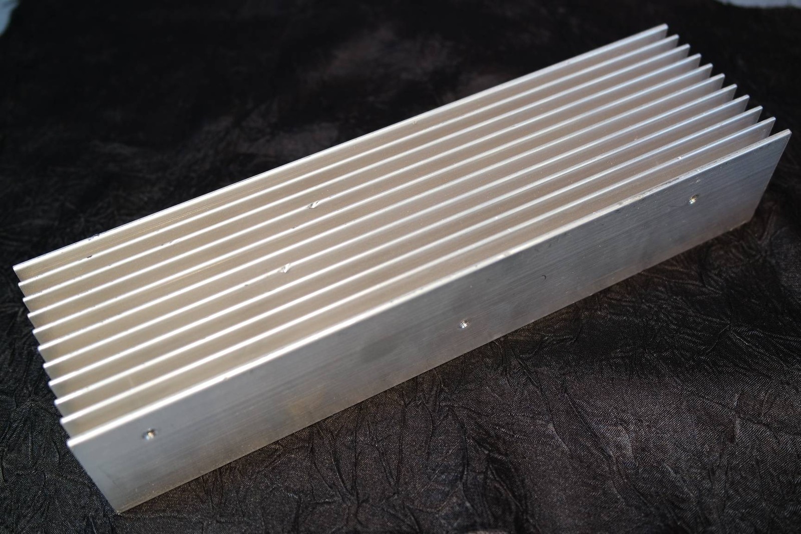 8.25" x 2.25" 1.25 Lbs Aluminum Heatsink RF Audio Amplifier Power Supply #C