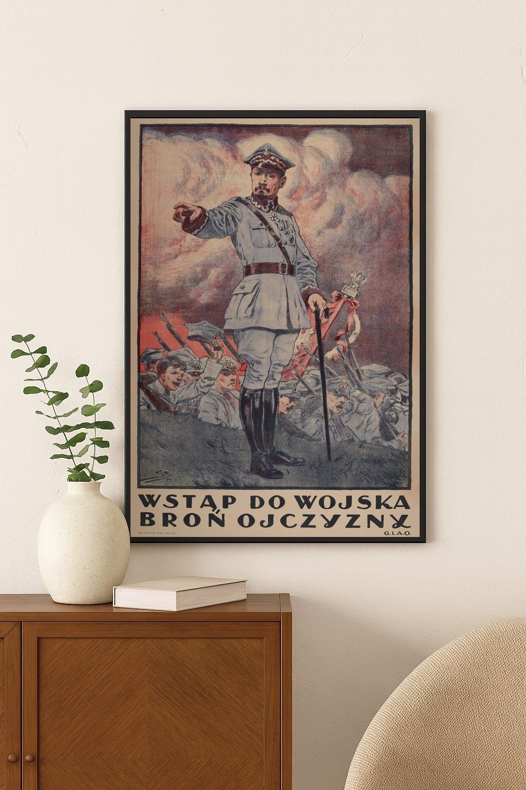 🔥 WWI Polish Military Recruitment Poster - 1910s 🇵🇱 24x36” Premium Matte