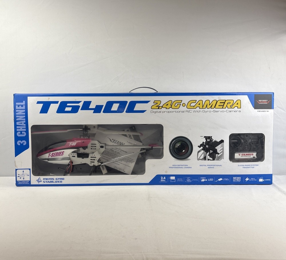 Odyssey Flying Machines T640C 2.4 G Camera Full Function Toy Helicopter