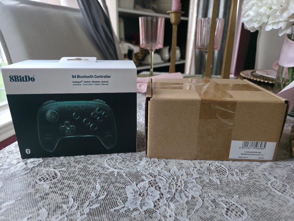 8BitDo Controller - Funtastic Edition - Ice NINTENDO 64 Switch 2