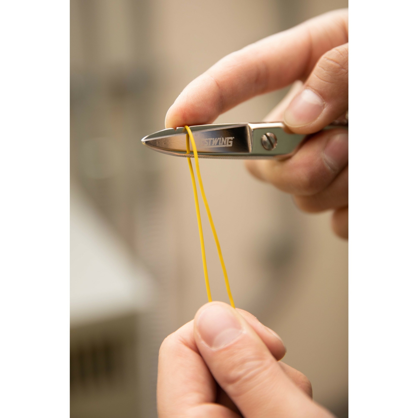 Estwing 2.1-Inch Serrated Blade Cable Splicing and Wire Stripping Scissors 42469