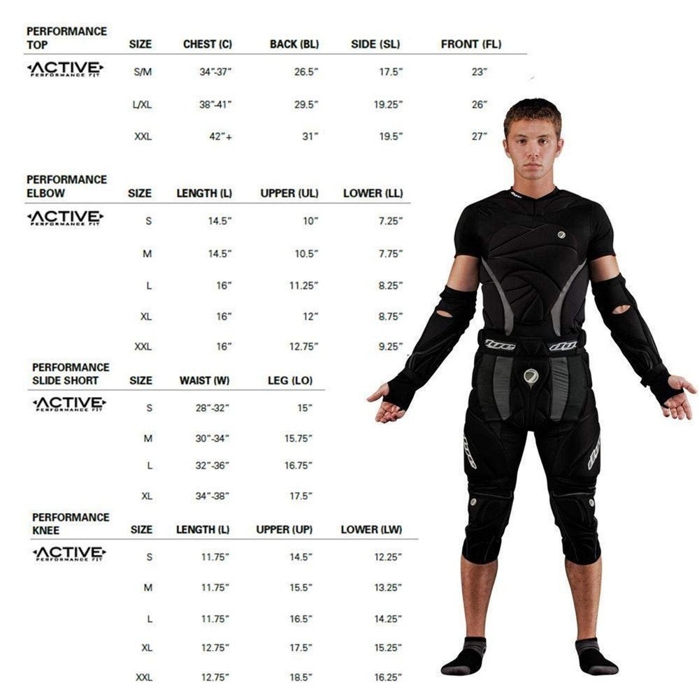 Dye Paintball Performance Knee Pads - DyeCam Black / Red - Medium