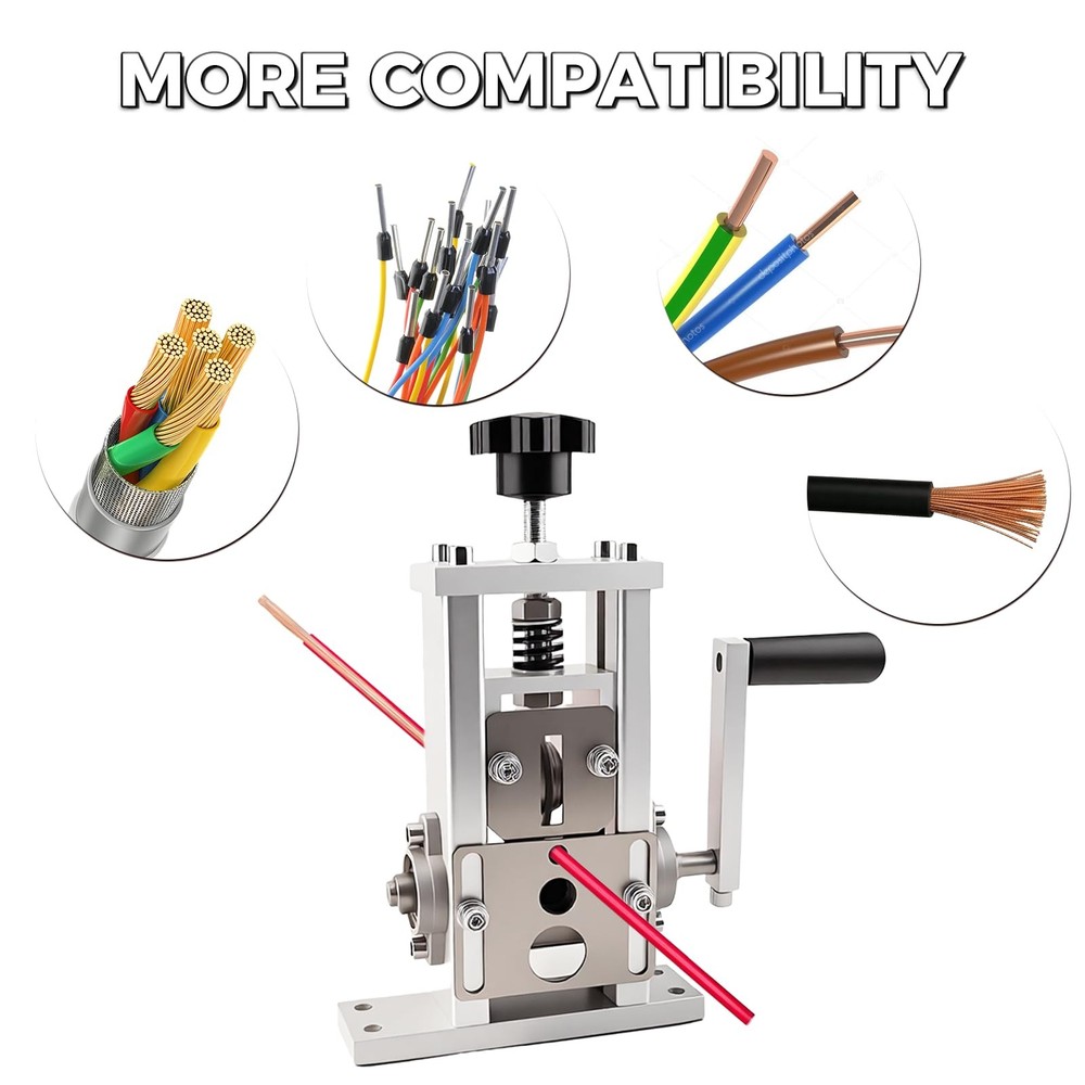 Esokoya Wire Stripper Machine, Copper Strippring Machine With Silver