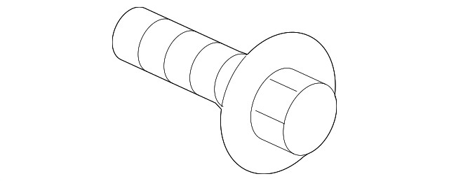Genuine Ford Trans Mount Bracket Bolt W500720S439
