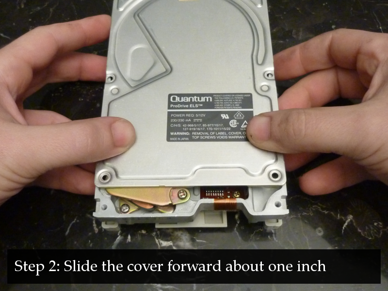 Quantum ProDrive ELS Repair Insert - Fix your classic Macintosh hard drive!