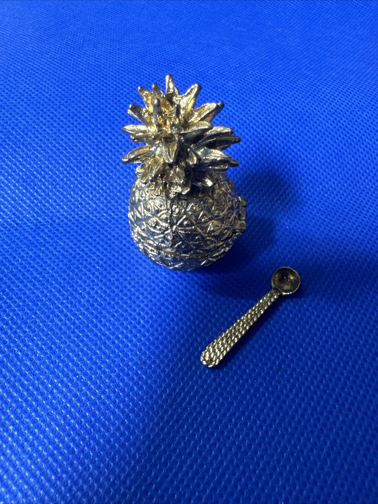 Miniature Trinket Boxes With Spoon Inside