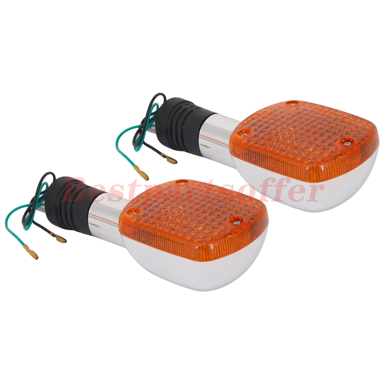 33400-MB1-406 Fits 1983-1986 Honda V65 Magna VF1100C 2pcs Turn Signal Indicators