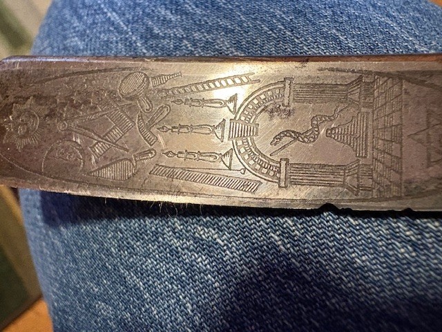 Wade & Butcher Masonic Straight Razor