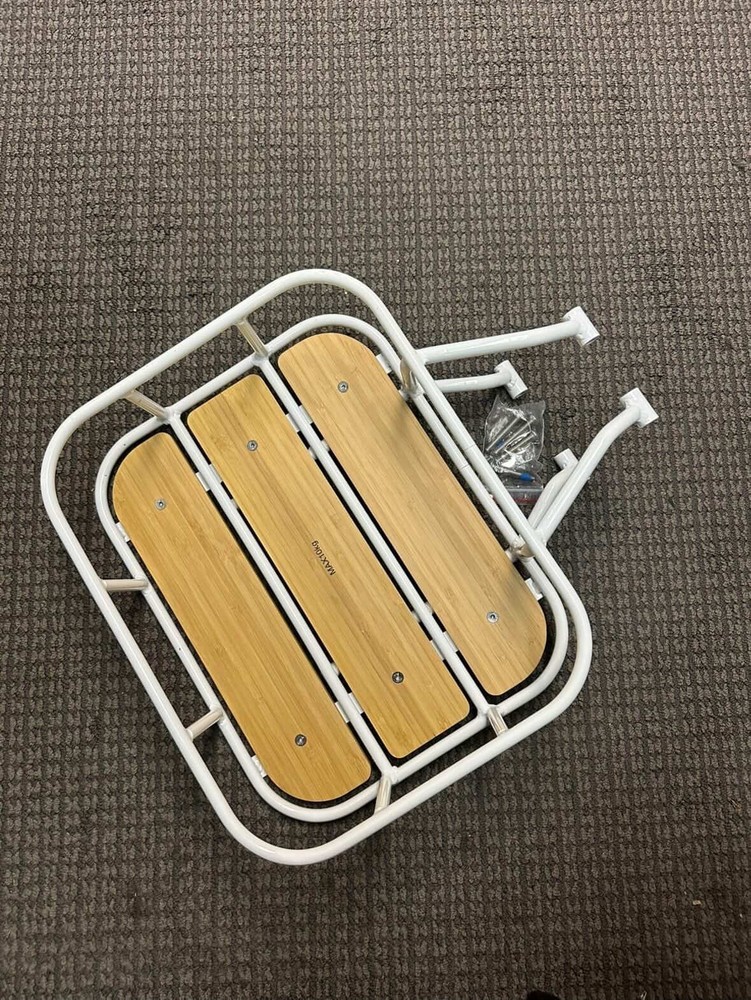 BLUEJAY BICYCLE FRONT BASKET- WHITE