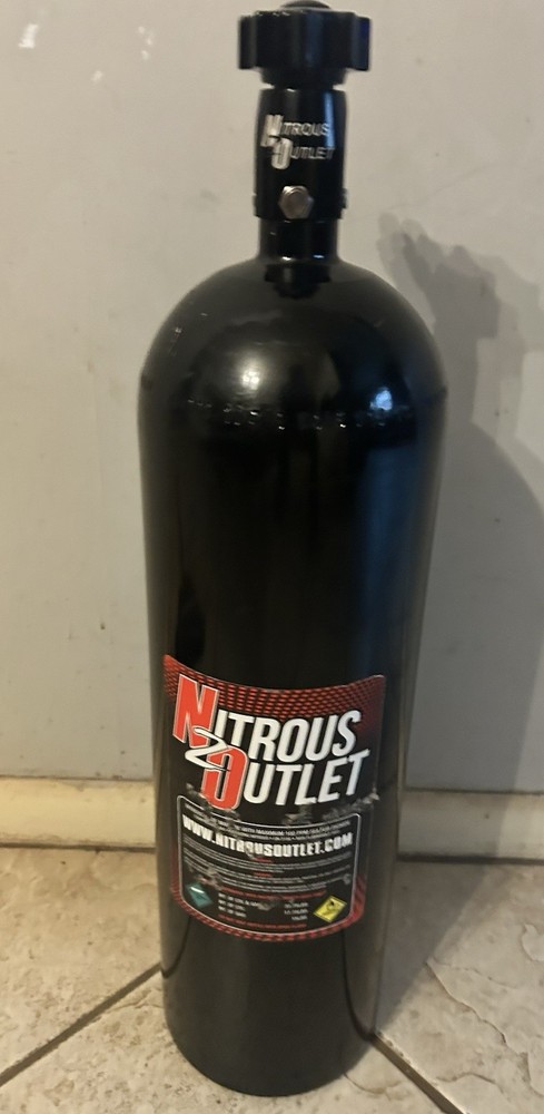 Nitrous Outlet 15lb Nitrous Bottle & High Flow Valve