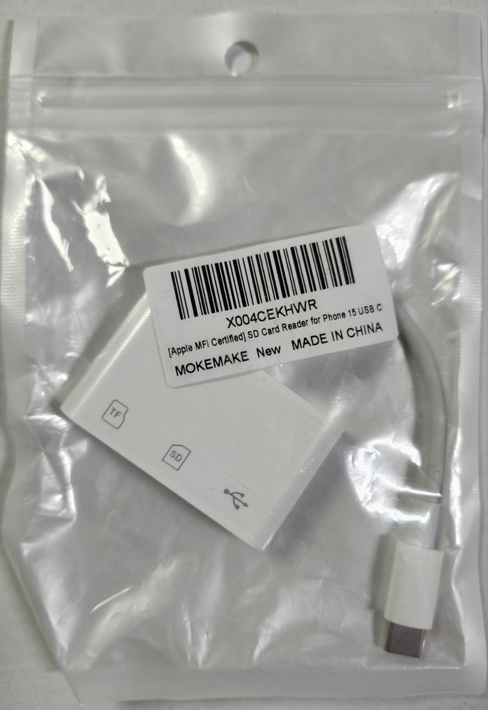 SD Card Reader USB-C For iPhone And Micro SD Cards