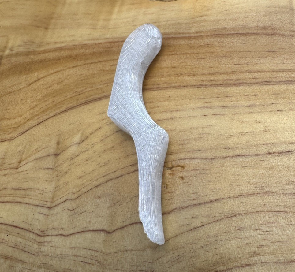 90s - Planet Eclipse CS1/170R/LV2 Trigger Deuce Claw - Transparent (Clear)