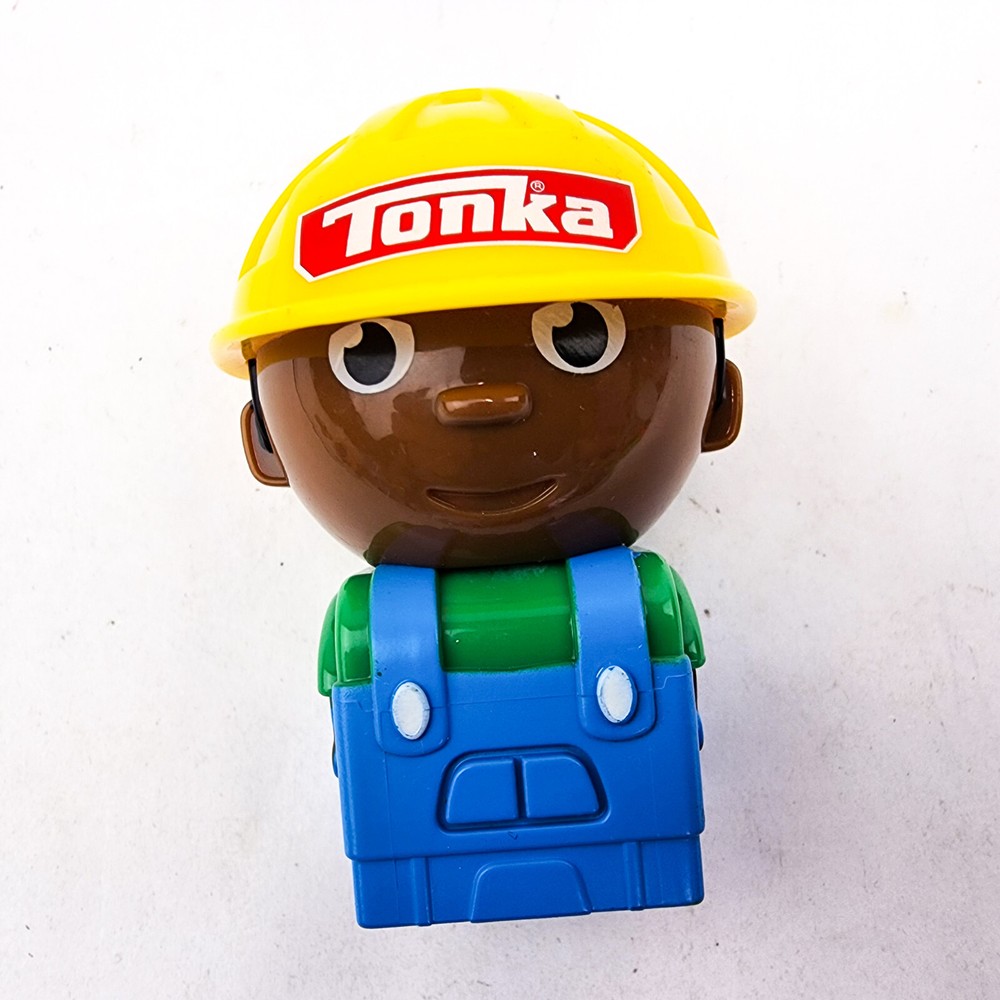 Tonka Mighty Builders Construction Site Worker Figure Replacement Hard Hat 2017
