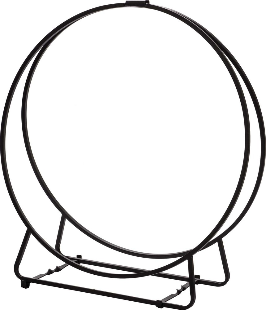 Dagan Black Log Hoop, 9in.