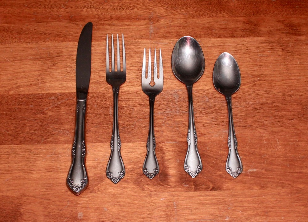 Oneida Rogers Flatware Mansfield Amadeus Pattern Knife Fork Soup Spoon YOU PICK