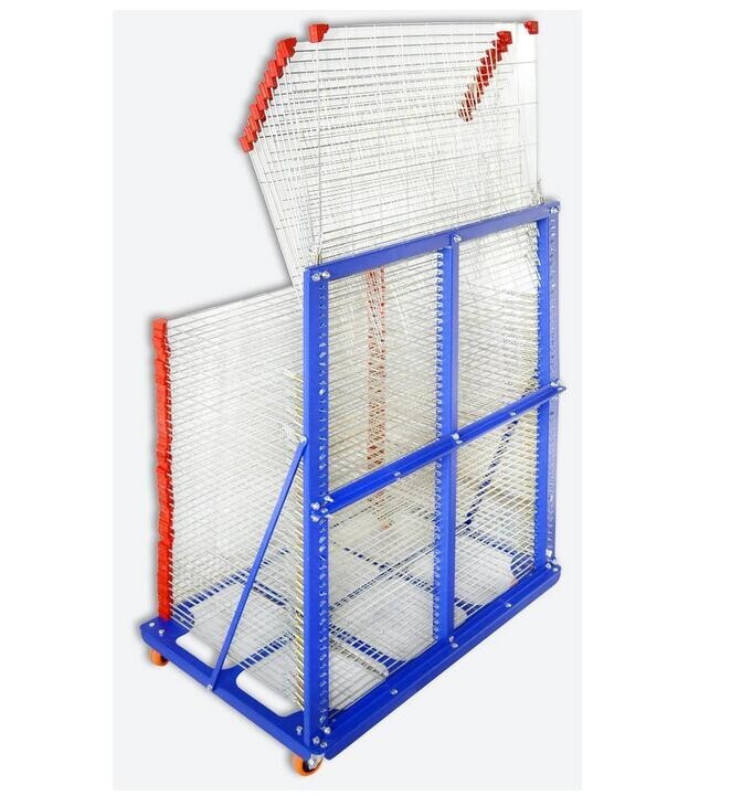 Drying Shelf 50 Layers Movable Silk Screen Printing Drying Rack for Shirt Press