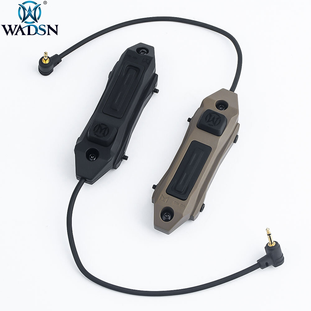 WADSN Tactical Augmented Pressure Double Switch Button For PEQ15 DBAL-A2 Laser
