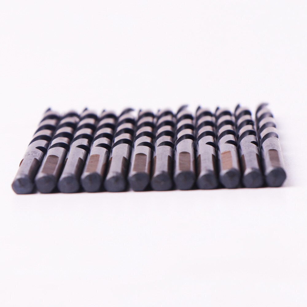 Drillforce 12PCS 17/64" Black Gold Drill Bit Set HSS Metal Woodworking Drill Bit
