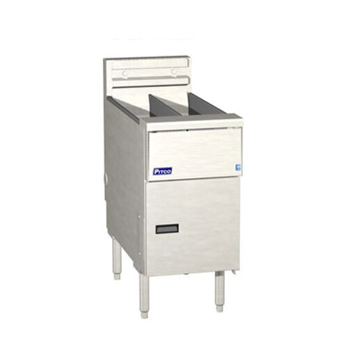 Pitco SE14TSSTC 50 lb Solid State Control Dual Pot Solstice™