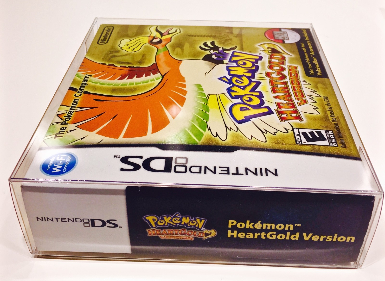 1 Box Protector for Pokemon Heartgold / Soulsilver case Nintendo DS NTSC ONLY!