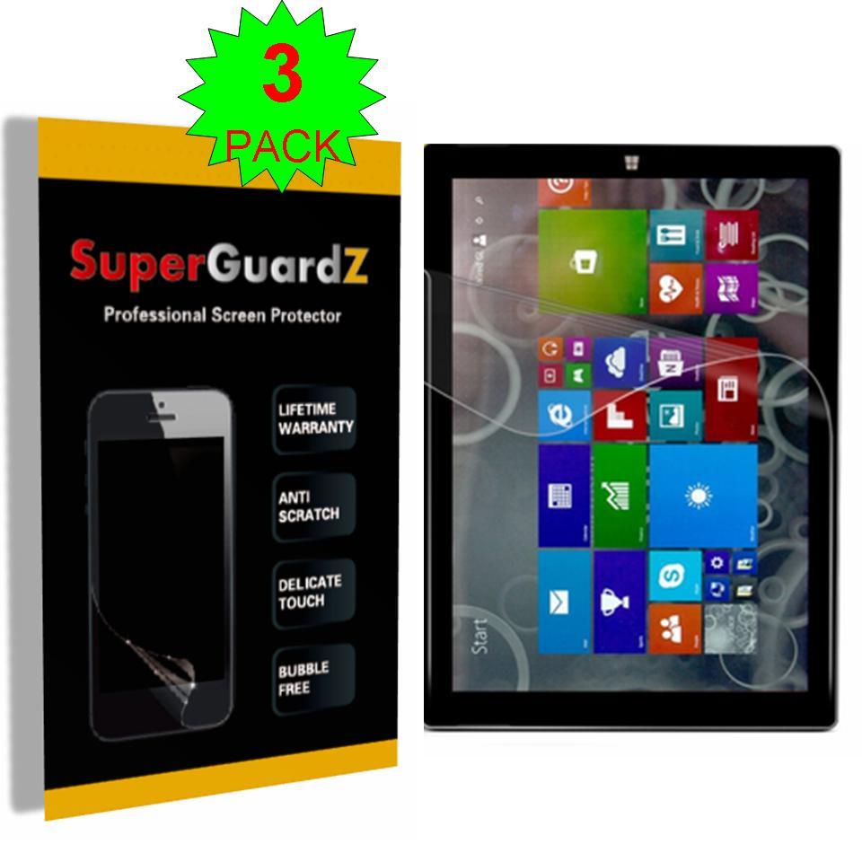 3X SuperGuardZ Clear Screen Protector Film Shield Guard Microsoft Surface Pro 3
