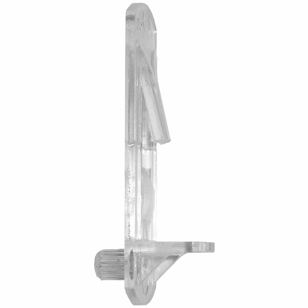 24 Pack Shelf Rest Lockdown Support 3/4" Thick Shelf 1/4" diameter Shank Clear