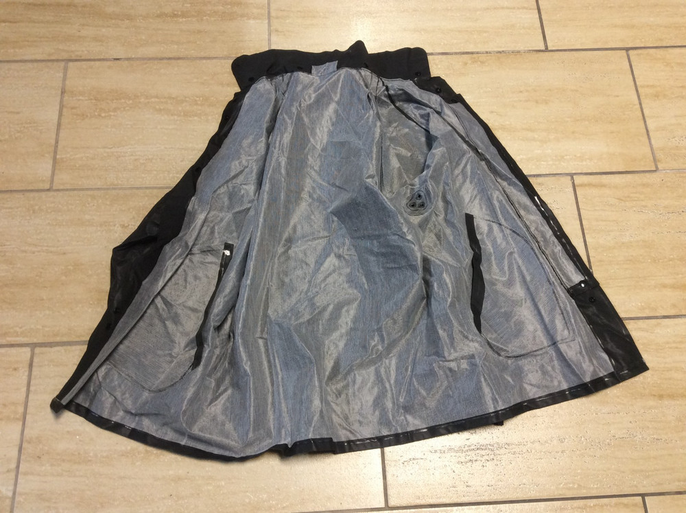 Black SECURITY Rain Jacket - Rothco PVC Security Staff Uniform Coat Small
