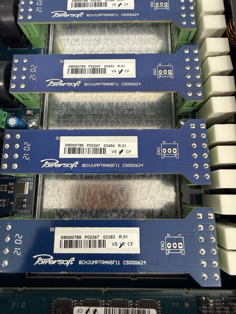 Powersoft Quattrocanali 1204 DSP+ETH Power Amplifier Working Great