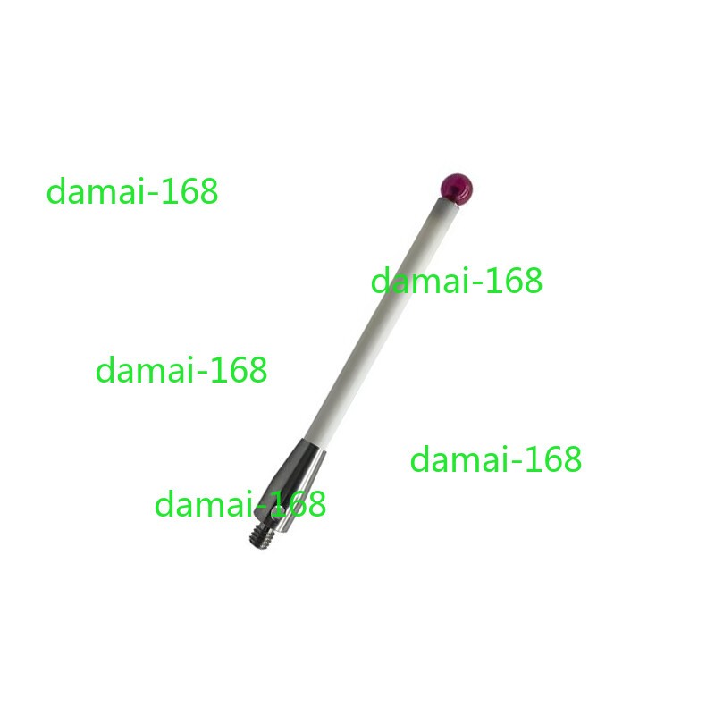 1pc A-5000-3712 CMM Touch Probe Stylus 6mm Ruby Ball Tips 100mm M4 Ceramic Stem