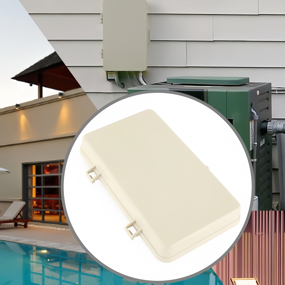 Plastic Timer Boxe Front Cover For Swimming Pool Timer Switch T104P3 r8806p101c