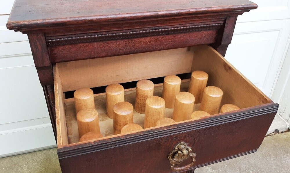 Solid Hardwood Peg Kit for Edison and Columbia Cylinder Record Cabinets - NICE!