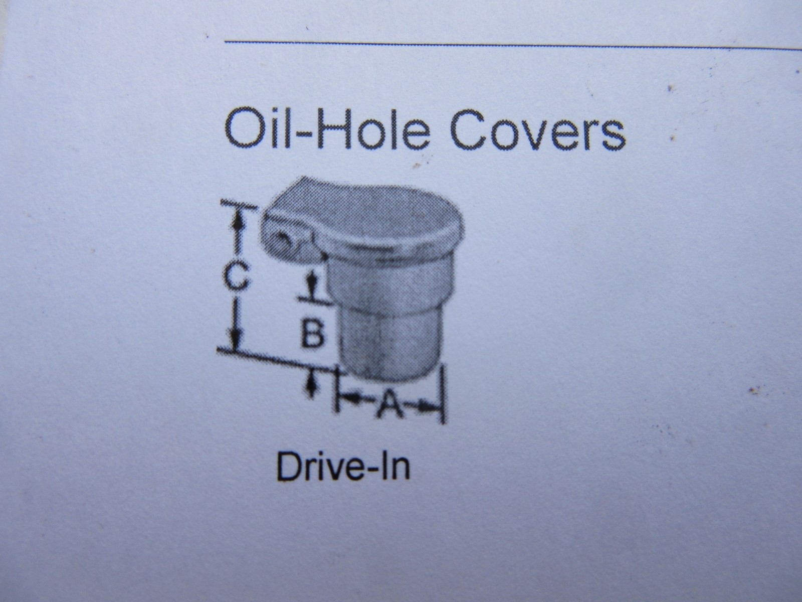 5/16 New Vintage GITS BROS Drive In Oil Cup Cover Lathe Hit Miss Magneto USA