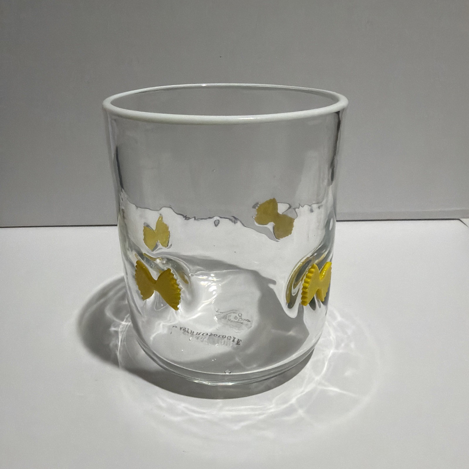 Anthropologie Bowtie Pasta Icon Juice Glass