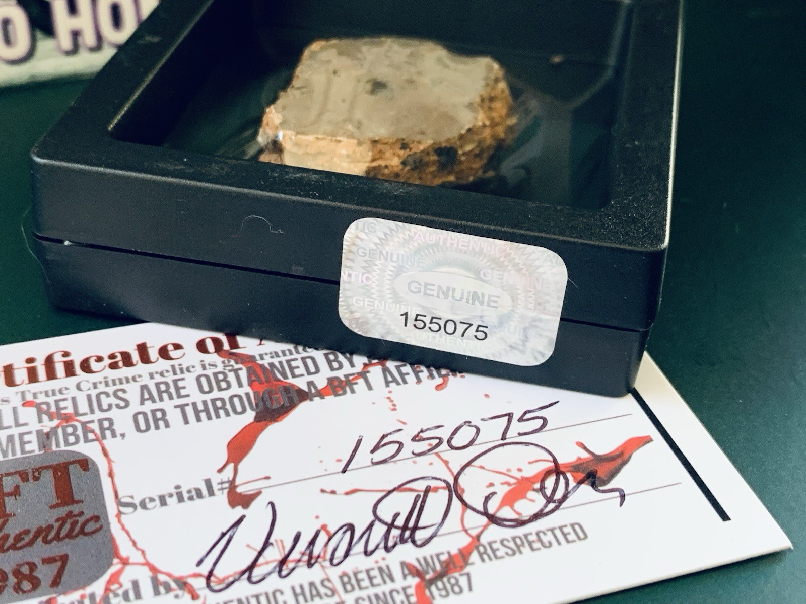 Al Capone Authentic Brick Relic Chicago Home