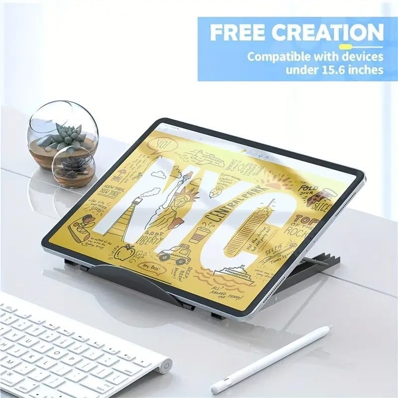 Light Box Pad Stand,Multifunction 7 Angle Points Skidding Prevented Tracing Hold